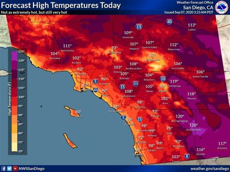heat wave in california today